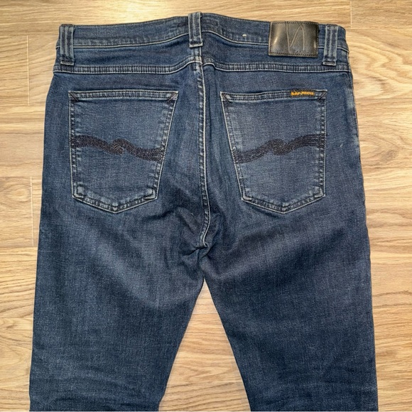 Nudie Jeans High Kai Organic Dark Blue - Picture 5 of 7